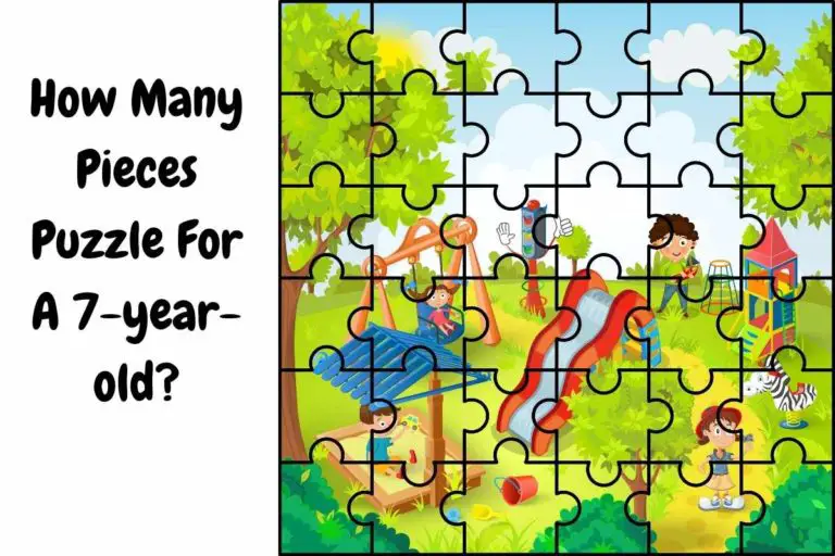how many pieces puzzle for a 7-year-old?