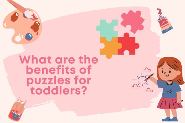 What are the benefits of puzzles for toddlers?