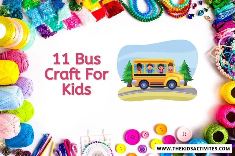 11 Bus Craft For Kids