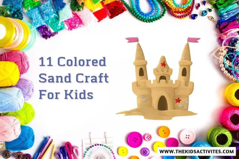 11 Colored Sand Craft For Kids