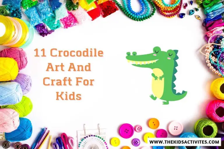 11 Crocodile Art And Craft For Kids