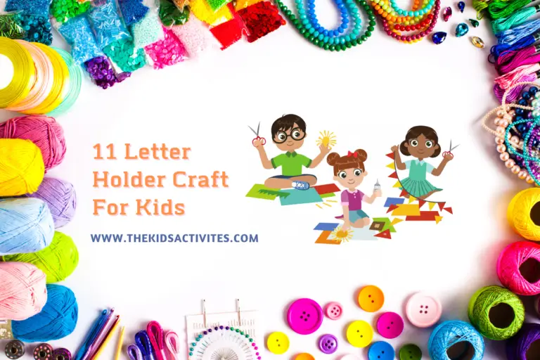 11 Letter Holder Craft For Kids