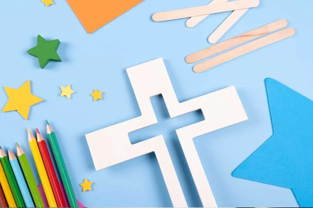 11 Mosaic Cross Craft For Kids