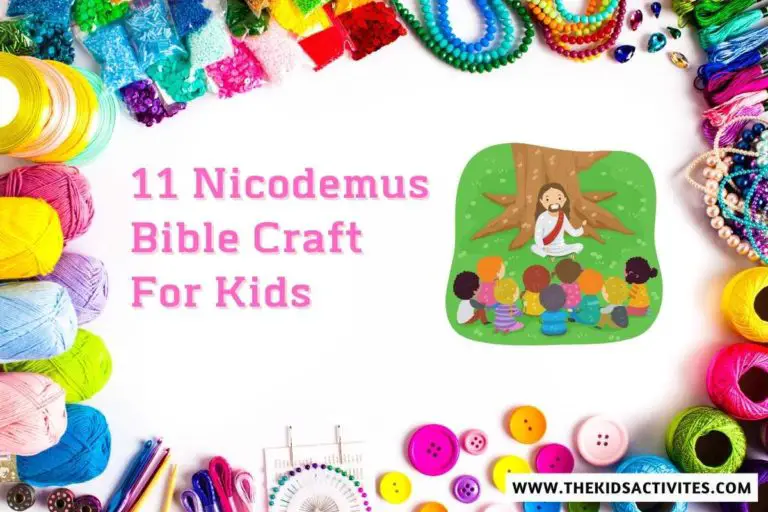 11 Nicodemus Bible Craft For Kids