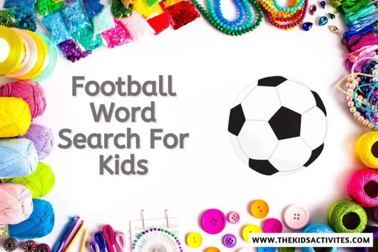 Football Word Search For Kids