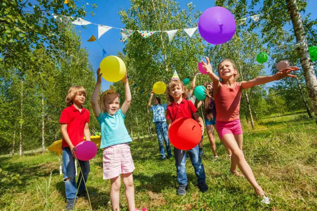Birthday Party Games For 5 Year Olds Outdoor