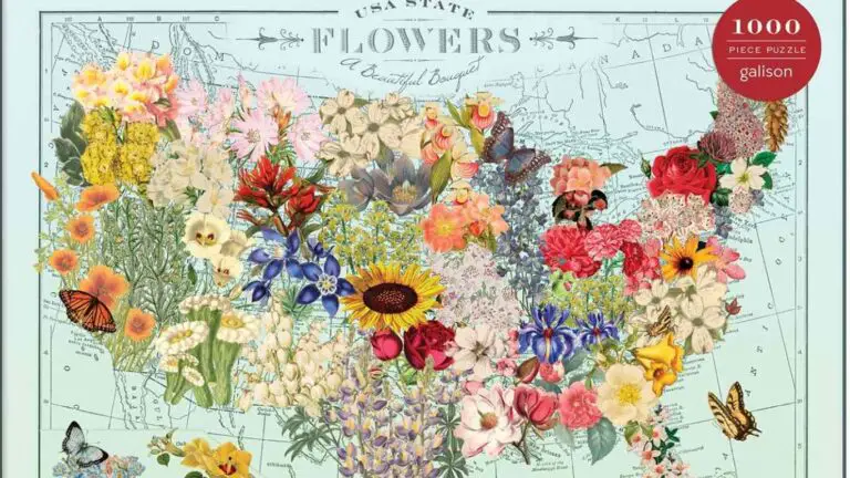 Jigsaw Puzzles Of Flowers
