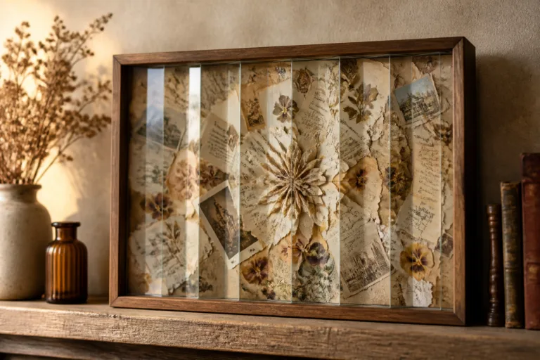 11 Nostalgic Vintage Paper Crafts Using Aged Book Pages and Ephemera: Tiny Treasures