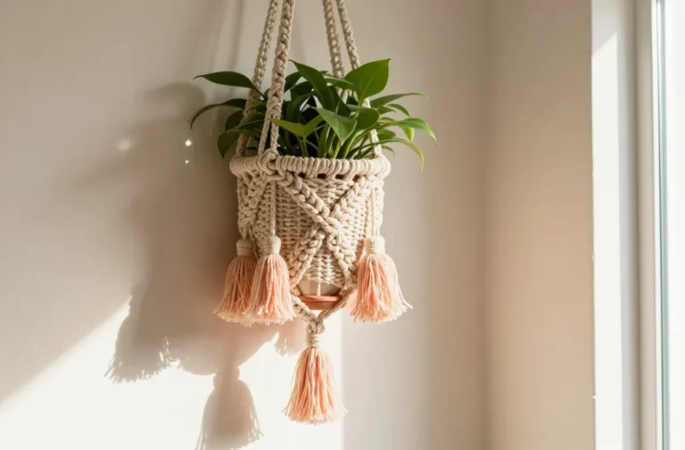 11 Macrame and Rattan Summer Crafts: Easy Boho Diys