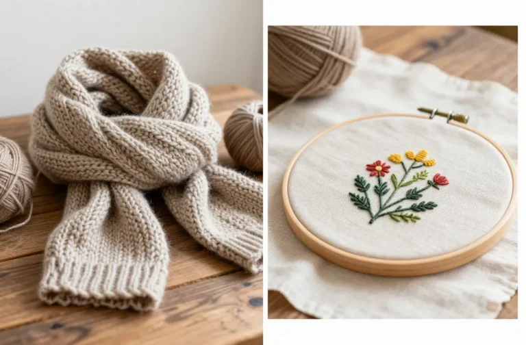 Yarn Vs. Embroidery: Cozy Showdown You Need Now