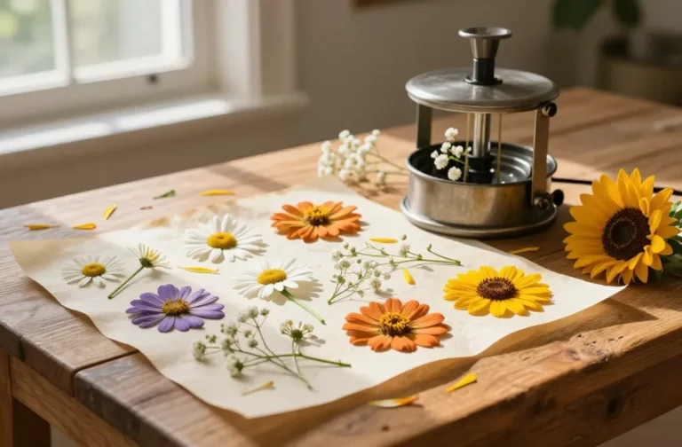 How to Press Summer Flowers and Keep Their Beauty Forever