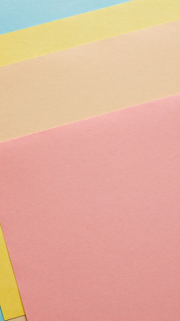 Closeup of a single construction paper sheet with rough texture, colorful