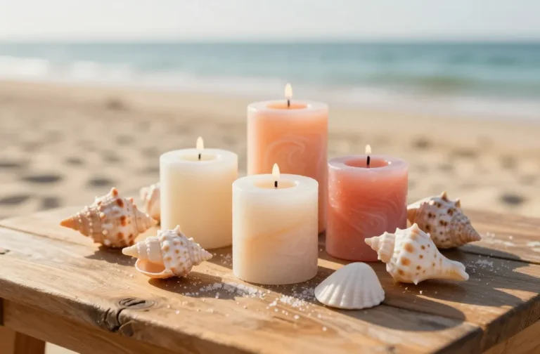 How to Make Diy Seashell Candles That Spark Joy