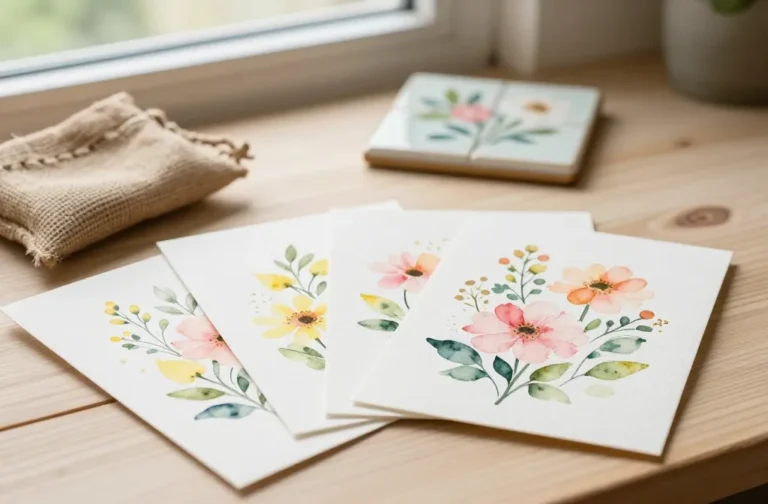 10 Step by Step Craft Ideas Painting Watercolor Flowers: Blooming Tutorials