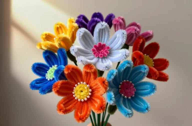 How to Make Pipe Cleaner Flowers