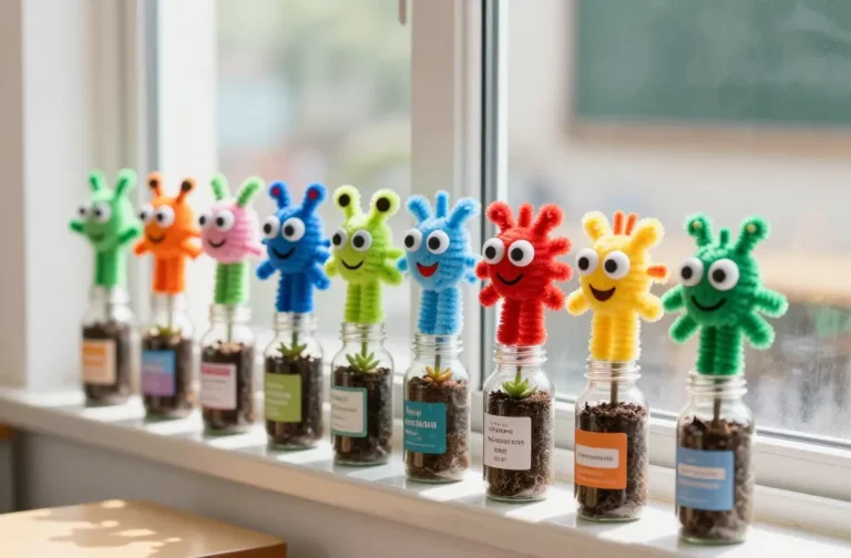 10 Pipe Cleaner Crafts audience Ideas for Classrooms