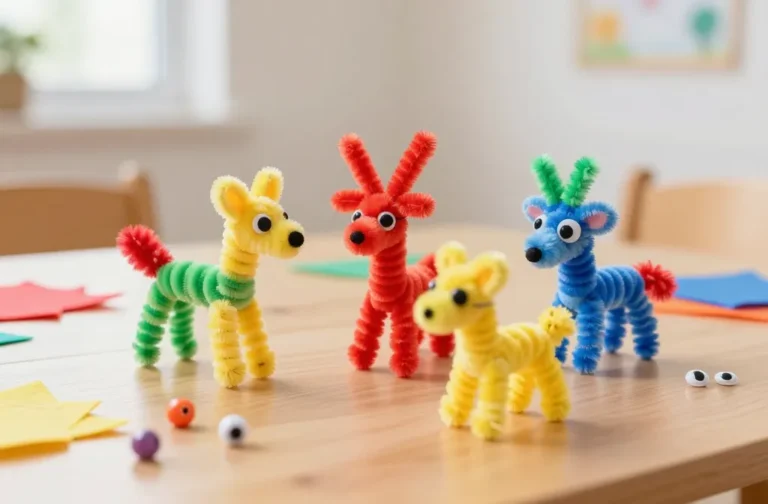9 Pipe Cleaner Crafts Ideas for Preschoolers