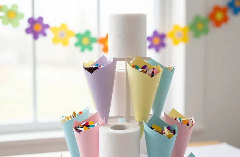 6 Toilet Paper Roll Crafts for Birthdays