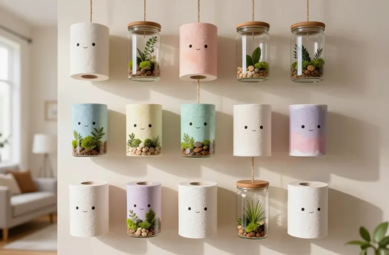 8 Aesthetic Toilet Paper Roll Crafts