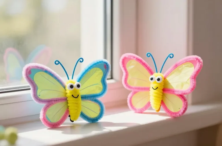 5 Cheerful Pipe Cleaner Spring Crafts Ideas for Kids