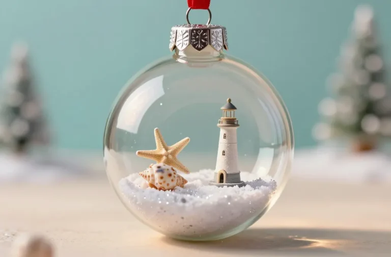 7 Christmas seashell crafts ornaments