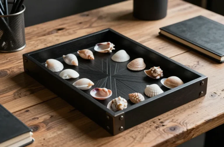 9 masculine seashell crafts for men