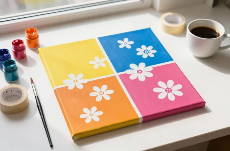 7 Easy Canvas Painting & Craft Ideas for Beginners