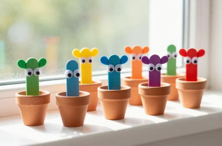 6 Fun Ice Cream Stick Crafts (Easy Popsicle Stick Ideas)