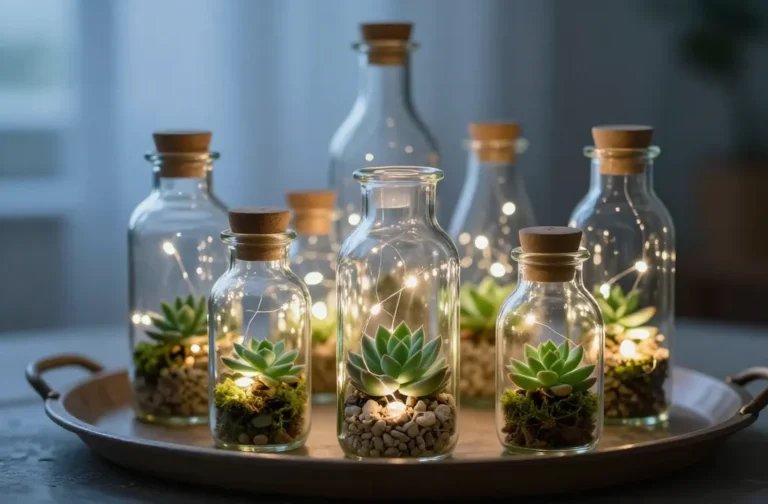 8 Creative Glass Bottle Crafts to Upcycle