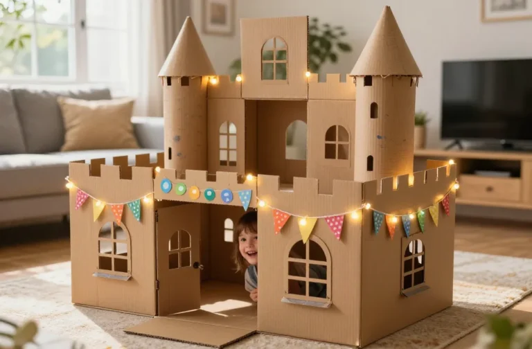 5 Genius Cardboard Box Craft Ideas for Kids