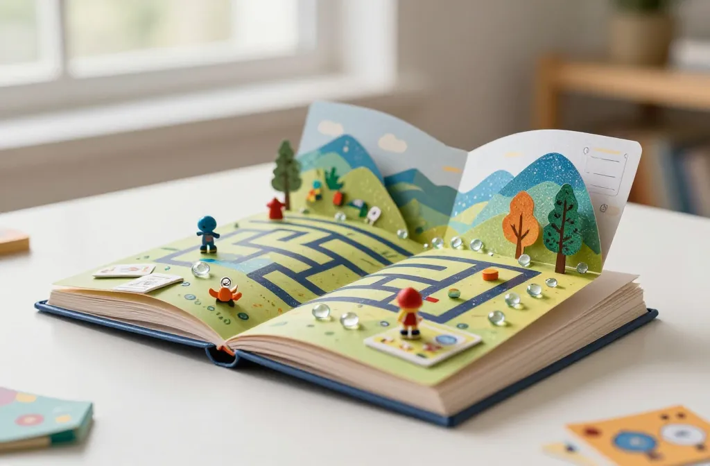 8 Interactive DIY Game Book Craft Ideas